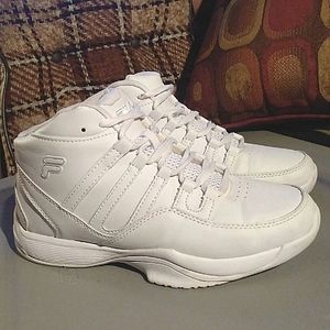 FILA SWEEPER 4 MID WHITE BASKETBALL SHOES men's size 6.5